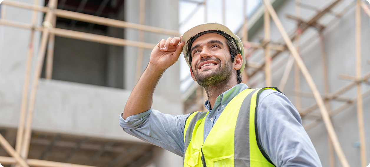 Structural steel engineering and construction team